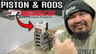 FINALLY! Wiseco Piston + MXR H-Beam Rods + K20a2 Short Block Delivery