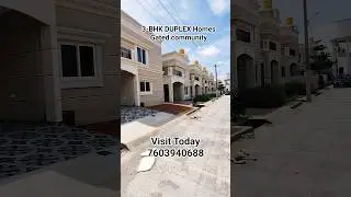 ✨ 3BHK Luxury Duplex House for Sale in Hosur | Premium Villas 🏡🔥#3BHKVilla #DuplexHouse #LuxuryHomes