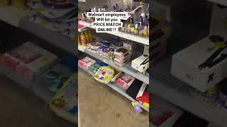 ‼️WALMART EMPLOYEES WILL LET YOU PRICE MATCH‼️ #couponcommunity #shopping #walmartclearance