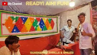 Balloon Shooting Challenge at DurgaPuja Mela