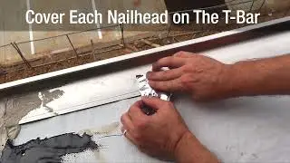 Balcony Flood Testing before concrete is installed
