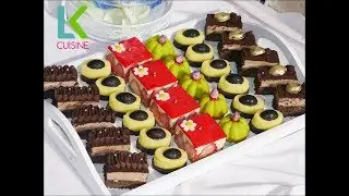 اربع حلويات صواري بمذاق راقي واشكال روعة وبالتفاصيل بلاطو جميل