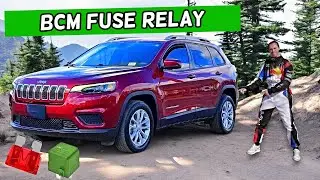 Jeep Cherokee BCM Body Control Module Fuse Relay Location Replacement 2014 2023