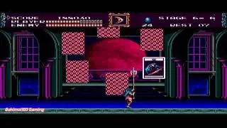 Castlevania The New Generation -Eric Lecarde- Stage 6 The Castle Proserpina England Sega Genesis   