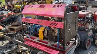 (chỉ còn động cơ) Cụm bơm nước mini 12hp, ae ngay việc sd lh 0903003900 Trung Long An