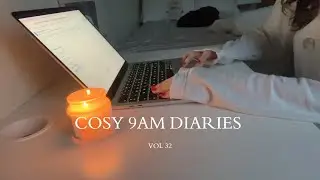 Cosy 9am Diaries ⛅️🍜 Morning routine, Working from home as a Writer, Ramen & a New Story Idea