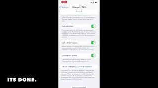 HOW TO ENABLE OR DISABLE EMERGENCY SOS COUNTDOWN SOUND IN IOS 16 IPHONE