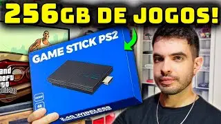 Testei 256GB no Game Stick que roda PS2 (Game Stick M88)