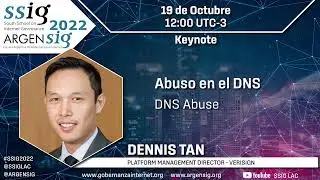 Day 3 - Keynote - Dennis Tan