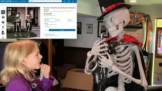 Member's Mark Musical Halloween Skeletons - Unboxing and Review