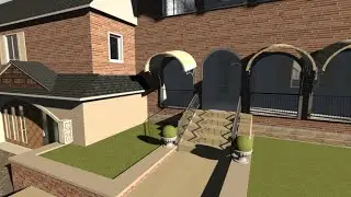 Sloped Yard Leveling W/ Retaining Wall Sweet Home 3D