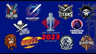 PGE T20 League 2023 Official Teams + Fixtures #PGET2023