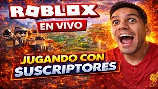 ROBLOX EN VIVO 🔴 Jugando con Suscriptores | Gameplay Espa&ntilde;ol
