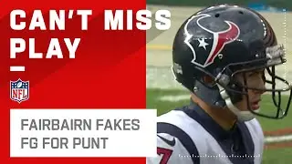 Texans' Bizarre Fake FG Punt