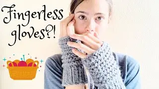 How to Loom Knit Fingerless Gloves for Beginners