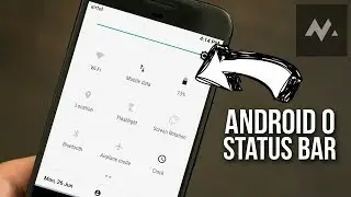 Get Android O Status Bar Style On Any Android | Android Mechanics