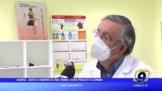 Andria - Gesto d'amore di una donna, dona fegato e cornee