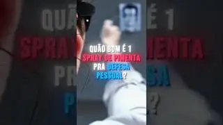 Qu&atilde;o bom &eacute; o Spray de Pimenta?
