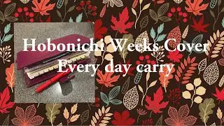 Hobonichi Weeks - Moterm cover - Everyday carry