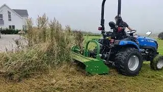 Solis 26 Hydrostatic with Flail Mower