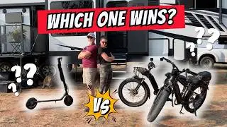 Rad eBike vs Turboant X7 Max Electric Scooter for RV Life: Watch This Before You Buy!