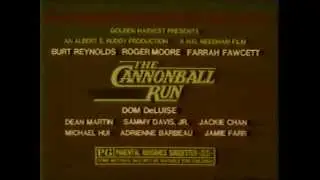 The Cannonball Run 1981 TV trailer