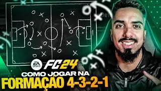 FC 24: COMO JOGAR NA MELHOR FORMAÇÃO DO JOGO 4321 🧠 - DICAS DE JOGO IMPORTANTES!