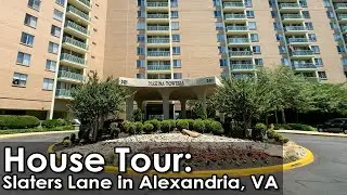 MLS House Tour: 501 Slaters Ln, Unit 201 in Alexandria, VA - One Bedroom Condo with Waterfront View!