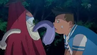 Pallysol(Karakasa-obake) licks Kuma