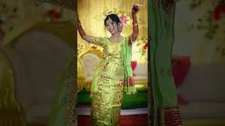 Dekha Tenu Pehli Pehli Bar ve || Beautiful Bodo Bride || Bodo Wedding Ceremony||