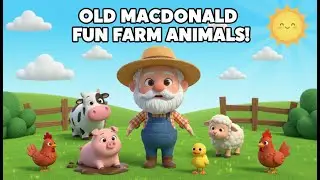 Old MacDonald Had a Farm 🐄🐔 | Fun Animal Sounds Nursery Rhymes for Kids