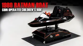 1980 Batman Boat Coin-Operated Children's Ride