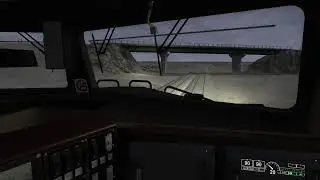 Freight run on Maria's Pass