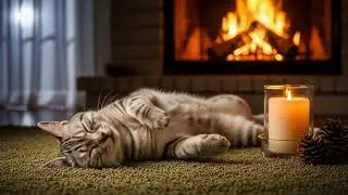 Soothing 432Hz Sounds For Anxious Cats 🐾 Calming Music And Cozy Atmosphere For Deep Relaxation