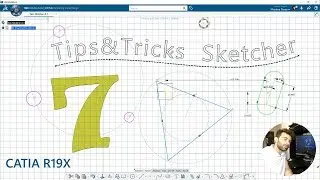 7-Tips Sketcher Part Design - 3DExperience R19x Live
