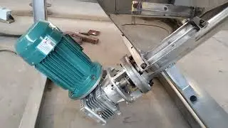 Mixing Screw Conveyor for Polyethylene Powder & Additives