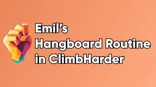 How to Set Emil’s Daily Hangboard Routine in ClimbHarder (40% MVC Training Guide)