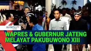 Wapres Gibran dan Gubernur Jateng Melayat ke Kediaman Raja Pakubuwono XIII