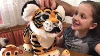 #furReal TOYS the playful #Tiger. Рычащий Амурский тигр. Мягкая игрушка
