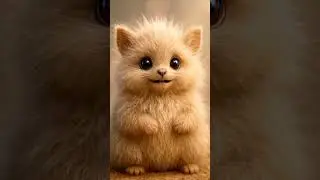 The CUTEST Talking Fluffy Creature You&rsquo;ll Ever See! 🐾✨ | Try Not to Smile 😍&rdquo; #shorts