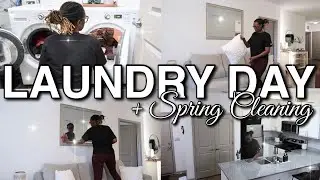 EXTREME LAUNDRY MOTIVATION 2023 | LAUNDRY ROUTINE 2023 | ALL DAY LAUNDRY 2023