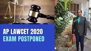AP LAWCET 2020 EXAM POSTPONED|| Katreddy Vanitha Educates