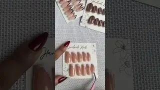 French tip nails| french nails| french tip nail tutorial #pressonnails #shortvideo #shorts