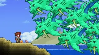 Fighting 20 Duke fishrons In Master Mode