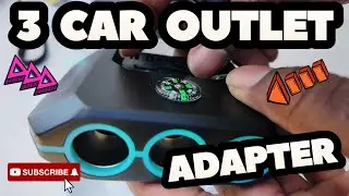 3 CAR OUTLET ADAPTER | BUDGET CAR UPGRADE | AMAZON FIND