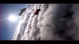 USEGUMPE - Never Hide - Jump out of Plane and sing while Wingsuiting and Jump a Flamingo