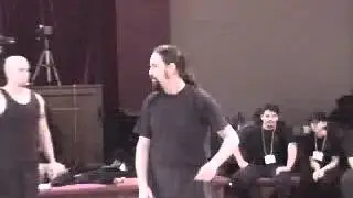 WMA2000: Pete Kautz instructing on knife fighting techniques