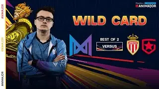 Team Nigma vs AS Monaco Gambit Game 1 (BO2) | WePlay Animajor Wild Card