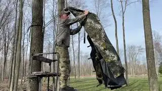 Tree Blind Setup