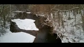 Drone Winter Flight